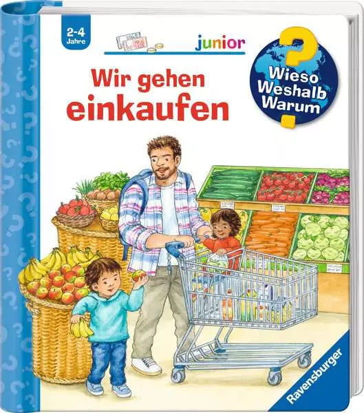 Wieso? Weshalb? Warum? junior: Wir gehen einkaufen - Interaktives Kinderbuch ab 2 Jahren
