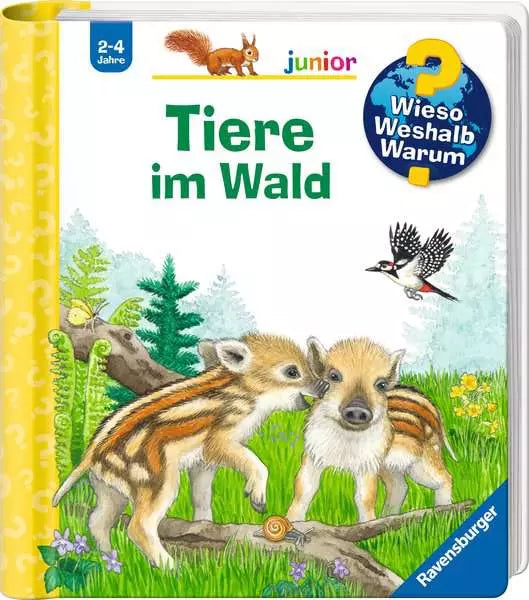Tiere im Wald - Wieso? Weshalb? Warum? junior (Band 50)