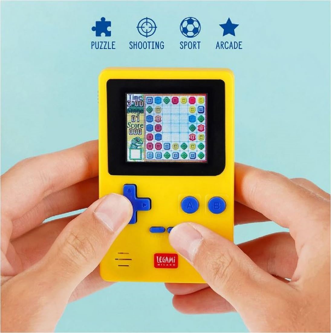 LEGAMI Super Arcade Station – Mini-Konsole 152 Spiele