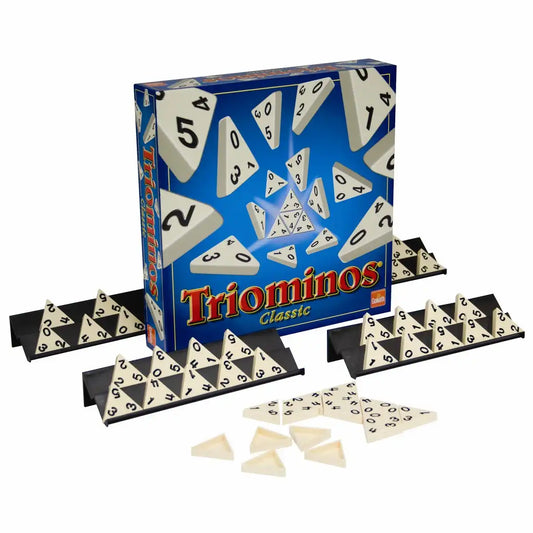 Triominos Classic - Das spannende Zahlen-Legespiel für die ganze Familie