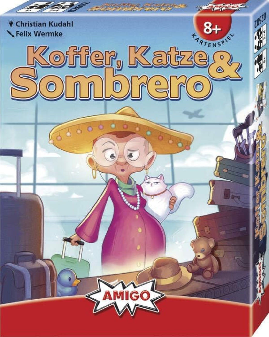 Koffer, Katze & Sombrero – AMIGO Familienspiel ab 8 J.