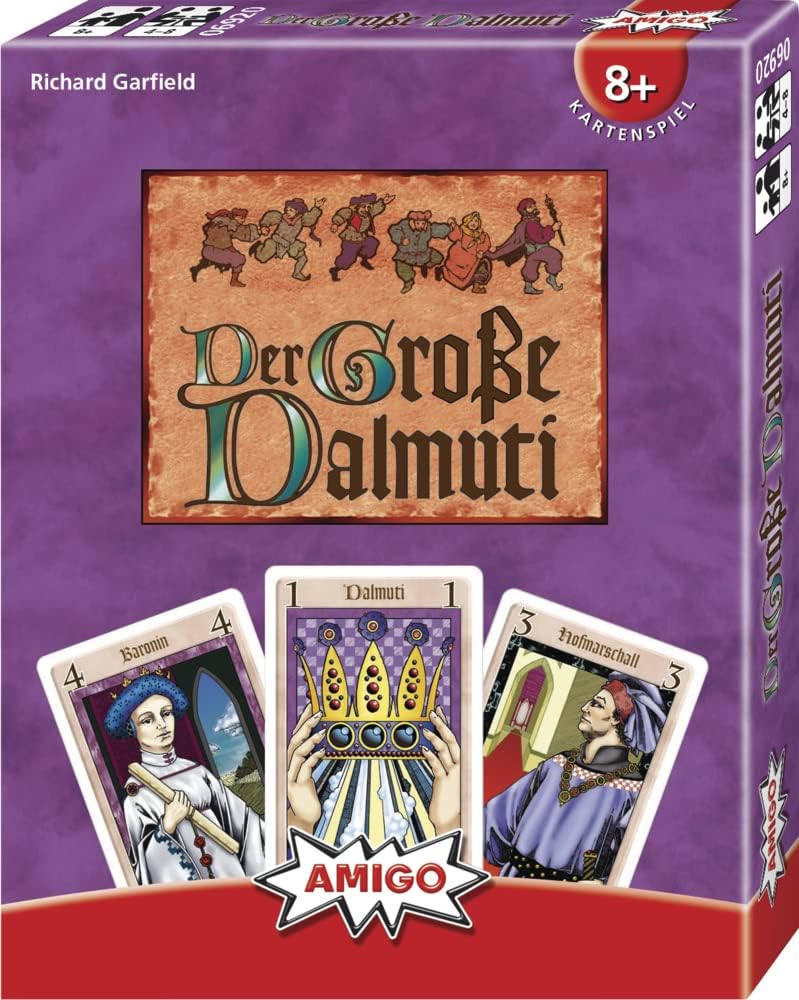 AMIGO Der Große Dalmuti – Kartenspiel, 4–8 Spieler