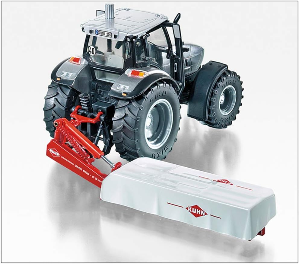 SIKU 1:32 Kuhn Heckmähwerk - Detailliertes Landwirtschafts-Modell aus Metall