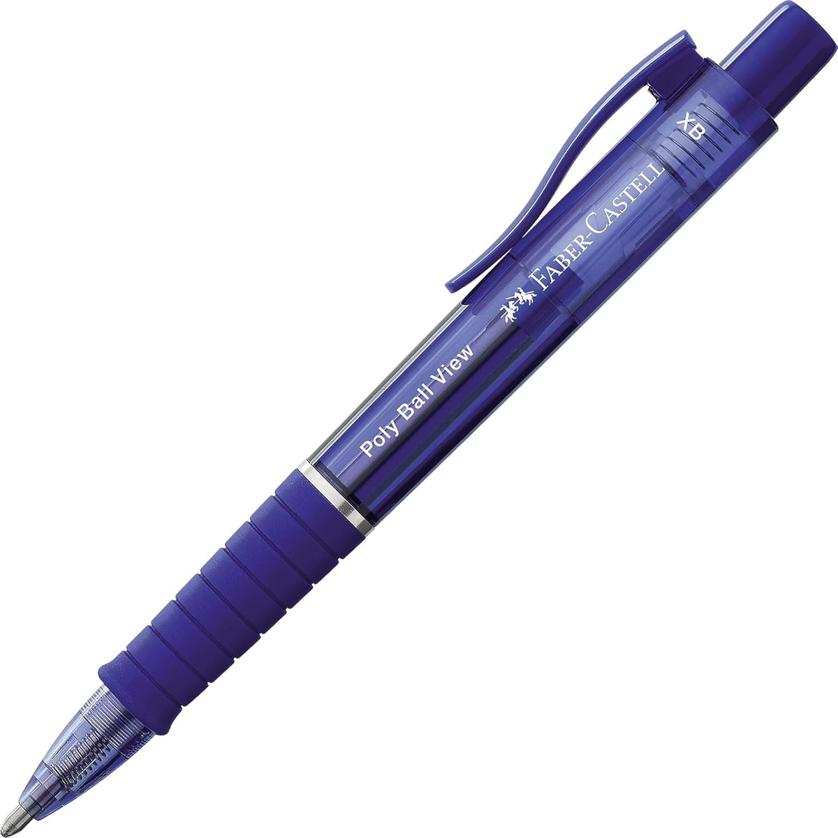Faber-Castell Poly Ball View Kugelschreiber Blau