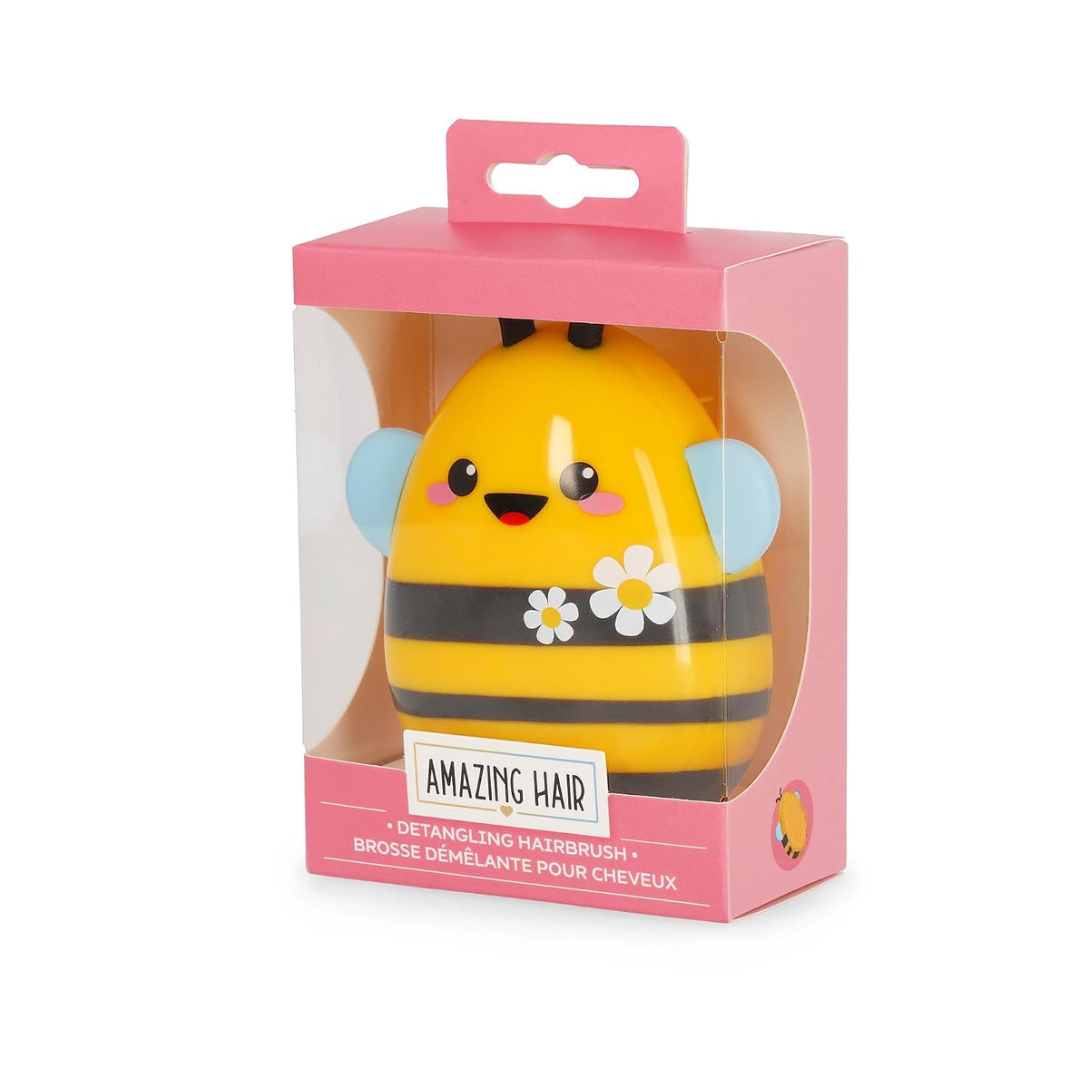 LEGAMI Entwirrbürste Bee – Amazing Hair im Taschenformat