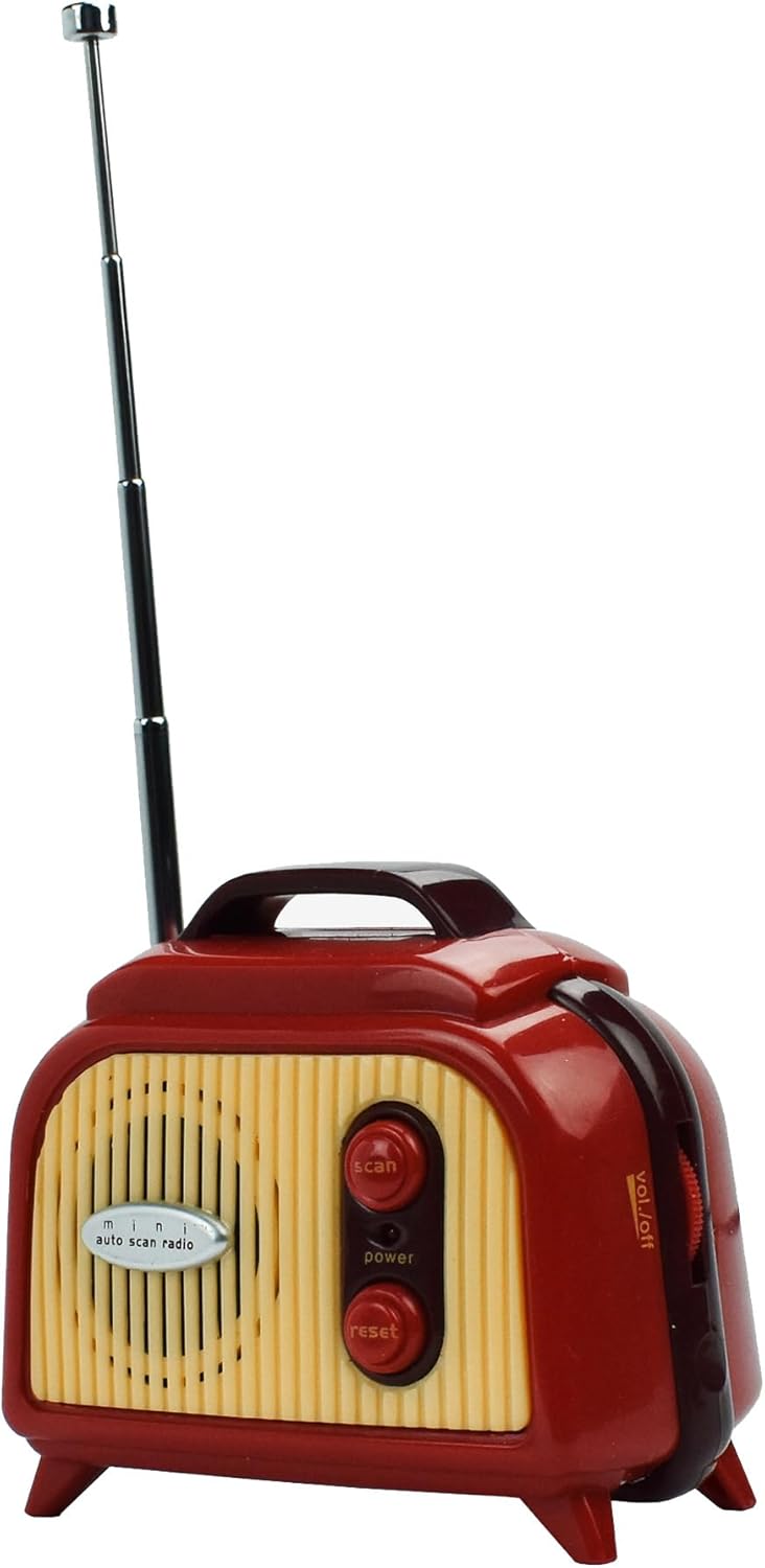 LEGAMI Mini Radio – Tragbares FM-Radio im Retro-Design