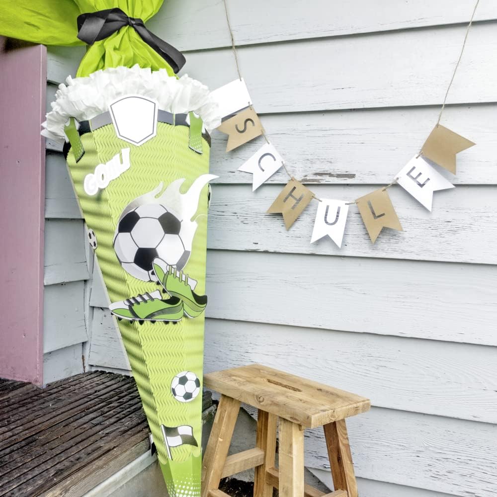 Ursus Schultüten-Bastelset Fußball 68 cm