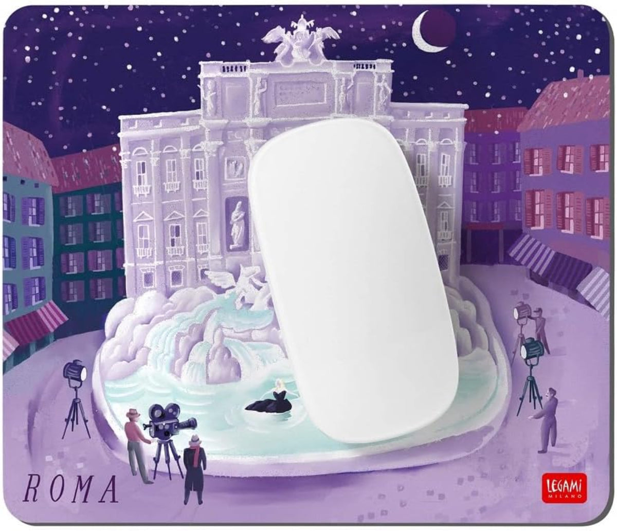 Legami Mousepad Roma, 22,3x23,3 cm, rutschfest