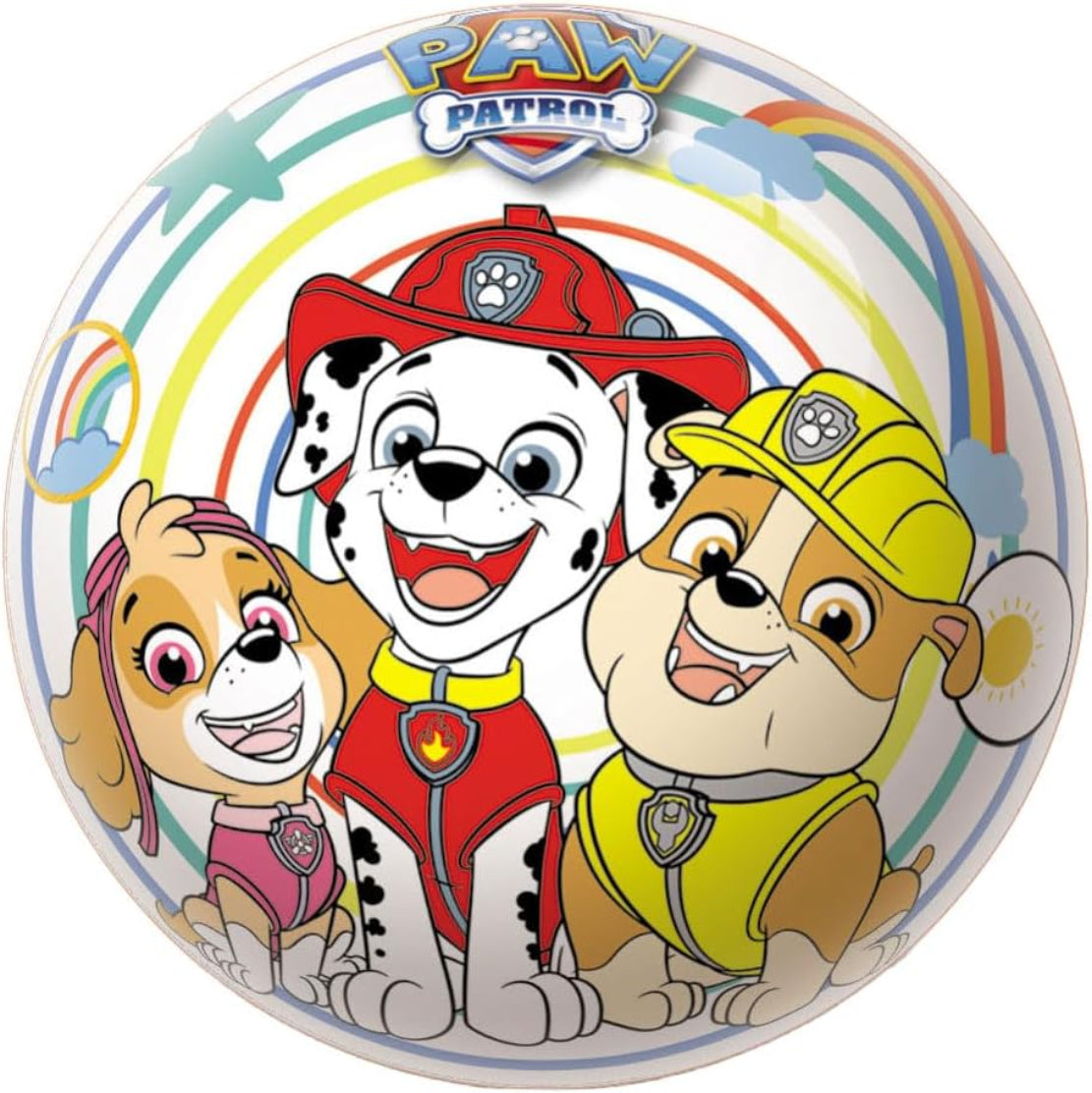 Happy People PAW PATROL Spielball 14 cm – Bio-Formel, rot