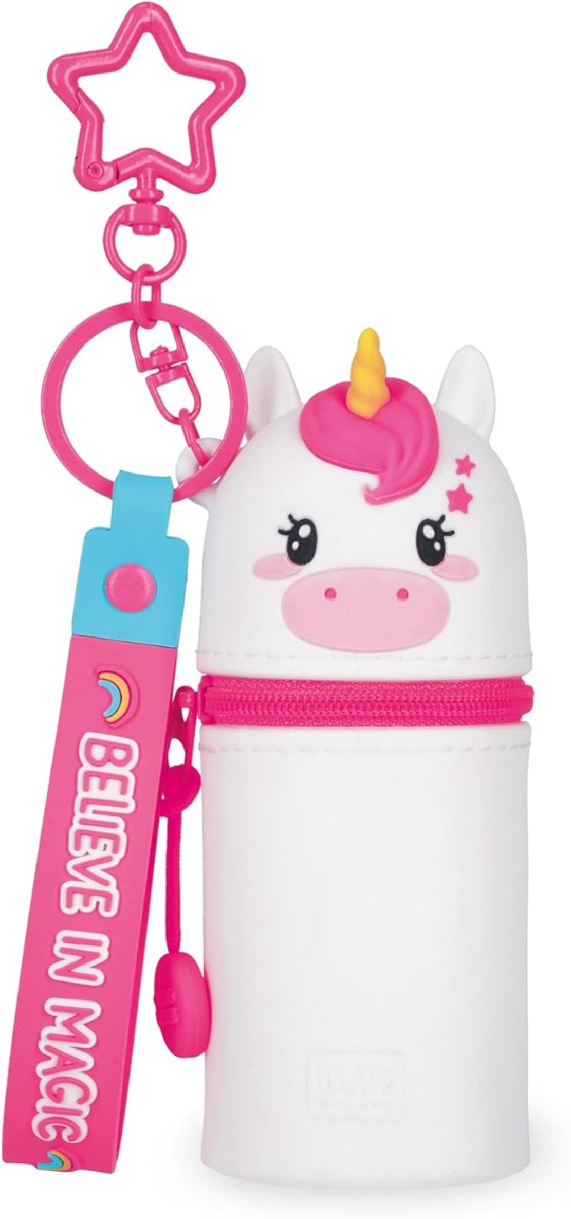 Legami Mini Kawaii Münztasche mit Schlüsselanhänger Unicorn