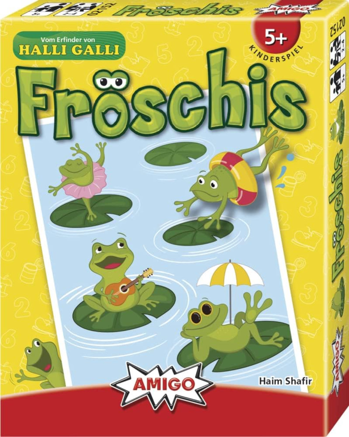 AMIGO Fröschis Kinderspiel für 2–4 Spieler ab 5 Jahren
