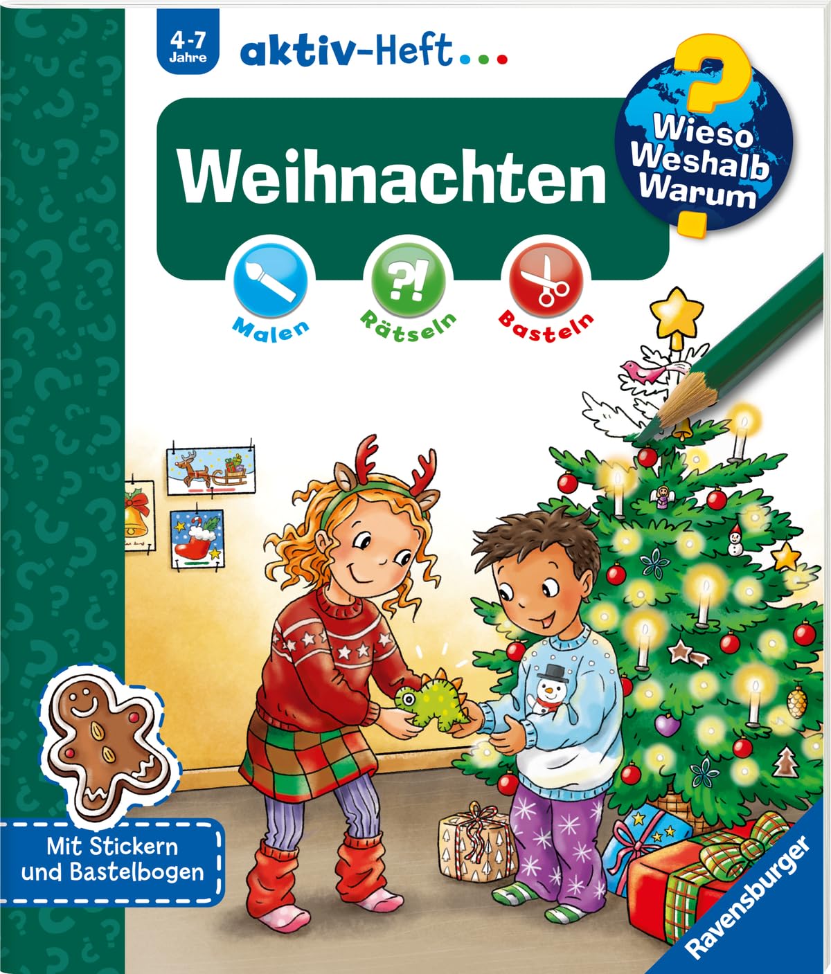 WWW aktiv: Weihnachten - Ravensburger Mitmachbuch