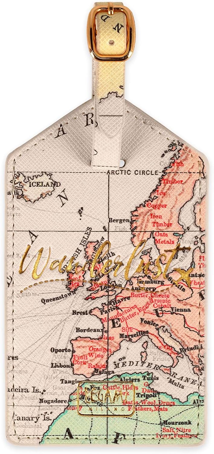 Legami Kofferetikett Luggage Tag Travel, 6,8x17 cm