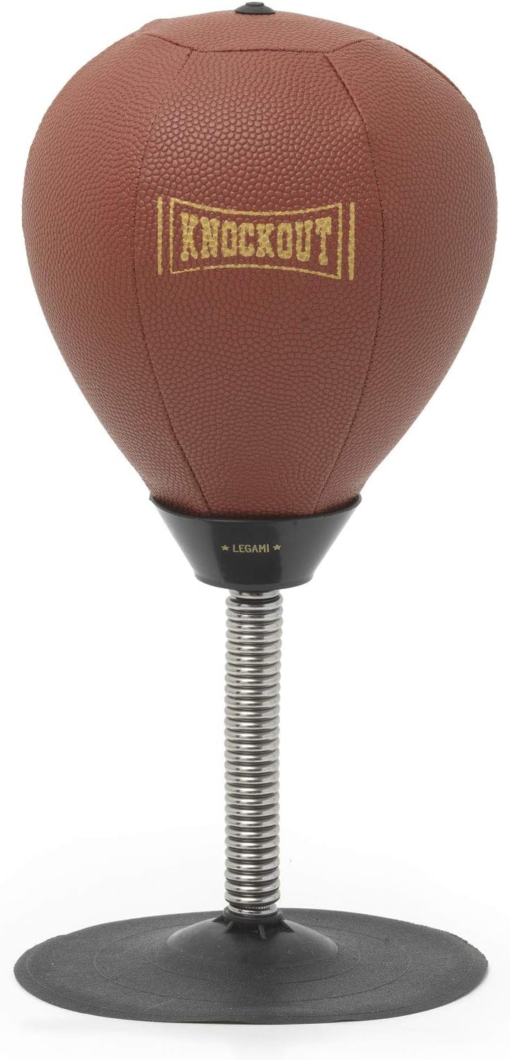 Legami Knockout Tisch-Boxbirne, Ø18 cm, mit Saugnapf
