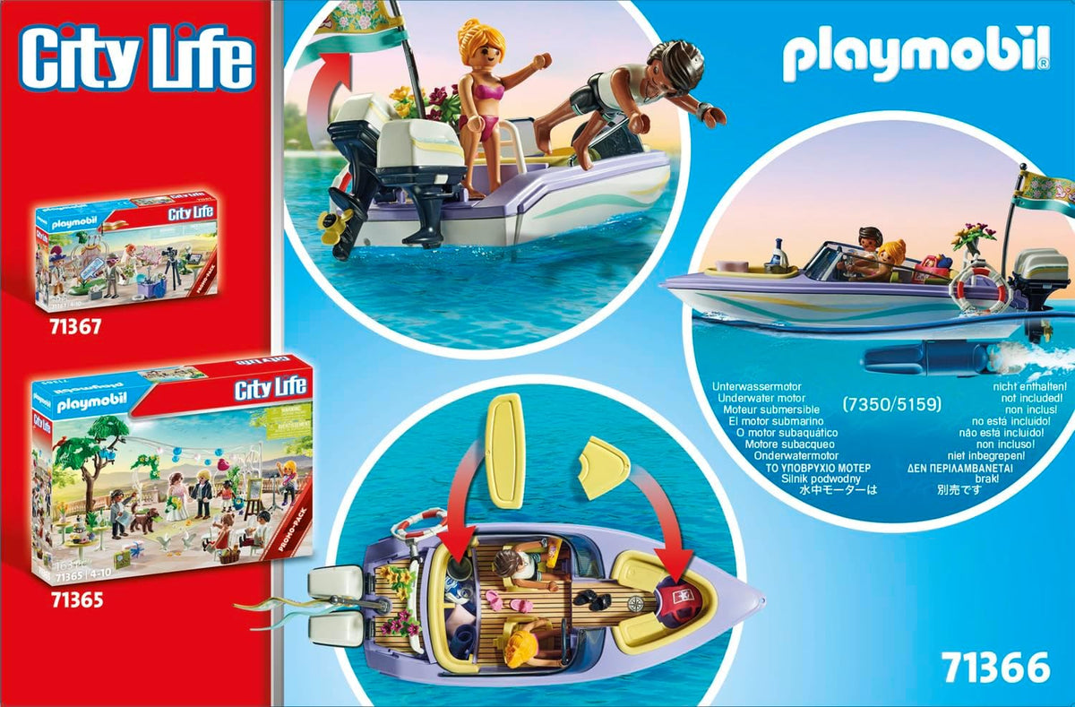 PLAYMOBIL City Life Hochzeitsreise 71366 - Spielfiguren-Set