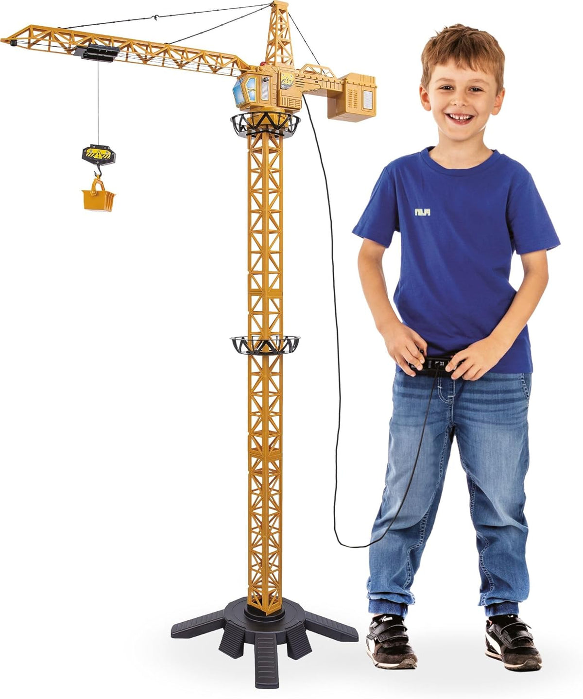 Racer Fernlenk-Mega Kran 126cm - 360° Drehung mit Fernbedienung