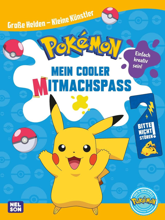 Pokémon Bastelblock - Kreativer Bastelspaß mit Pikachu & Co.