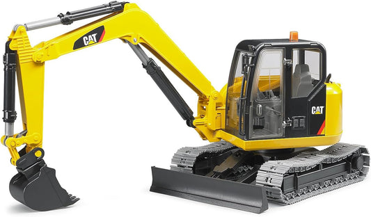 Bruder Cat Minibagger 1:16 - Vollbeweglicher Bagger mit 360° Drehfunktion