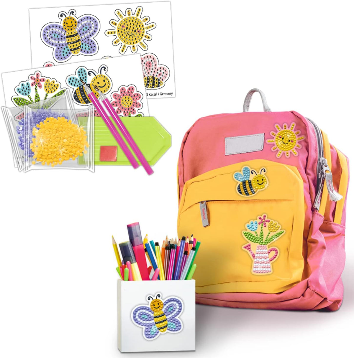 Diamond Painting Sticker Garden - Funkelnde Garten-Motive