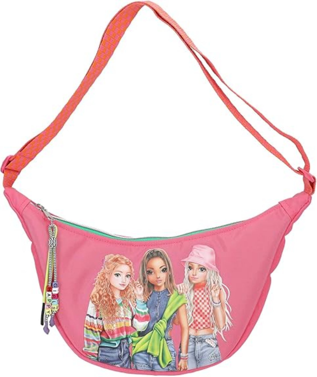 DEPESCHE TOPModel Umhängetasche JOY Pink Orange 15x33x6cm