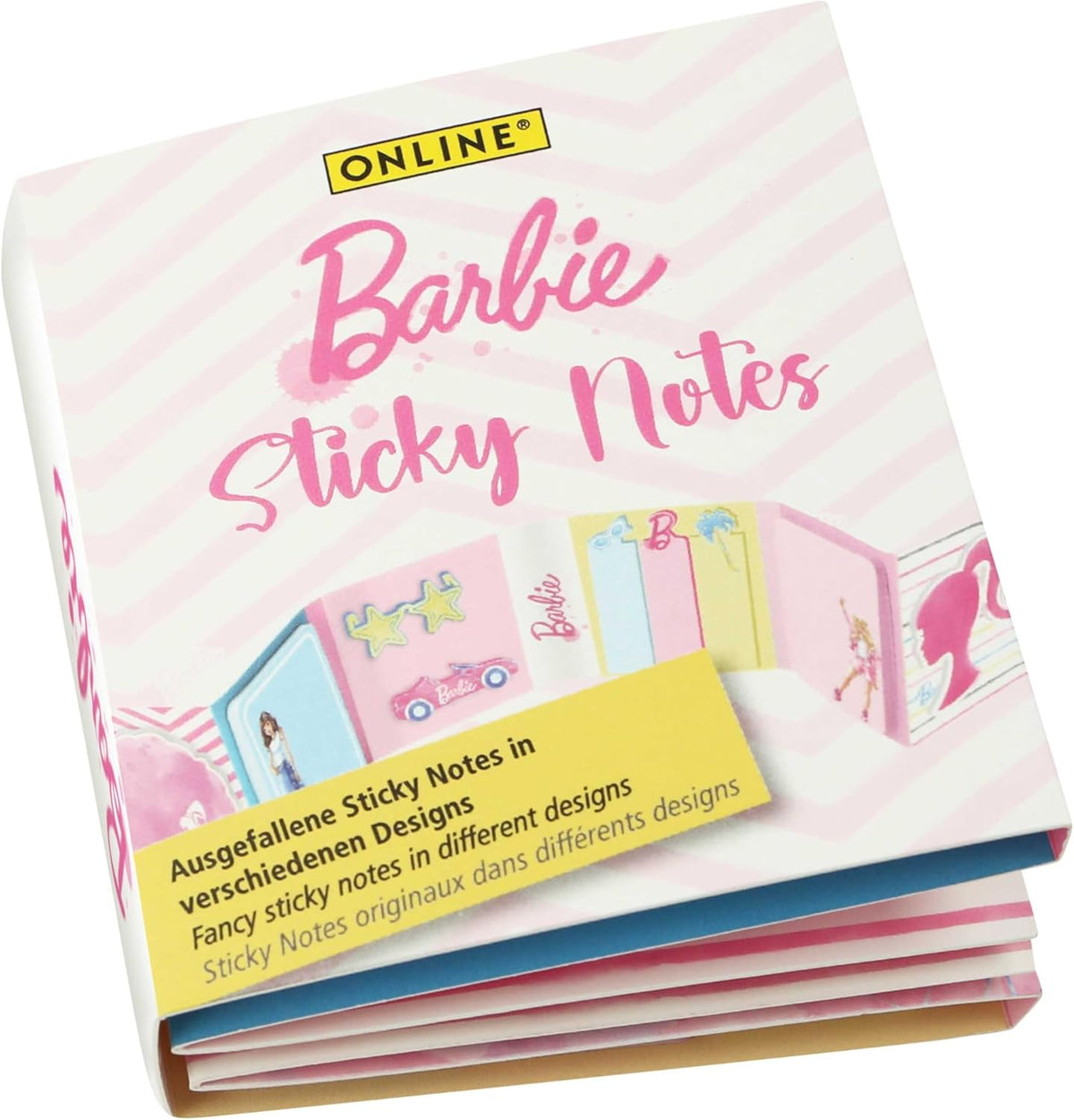 Sticky Notes Booklet Barbie