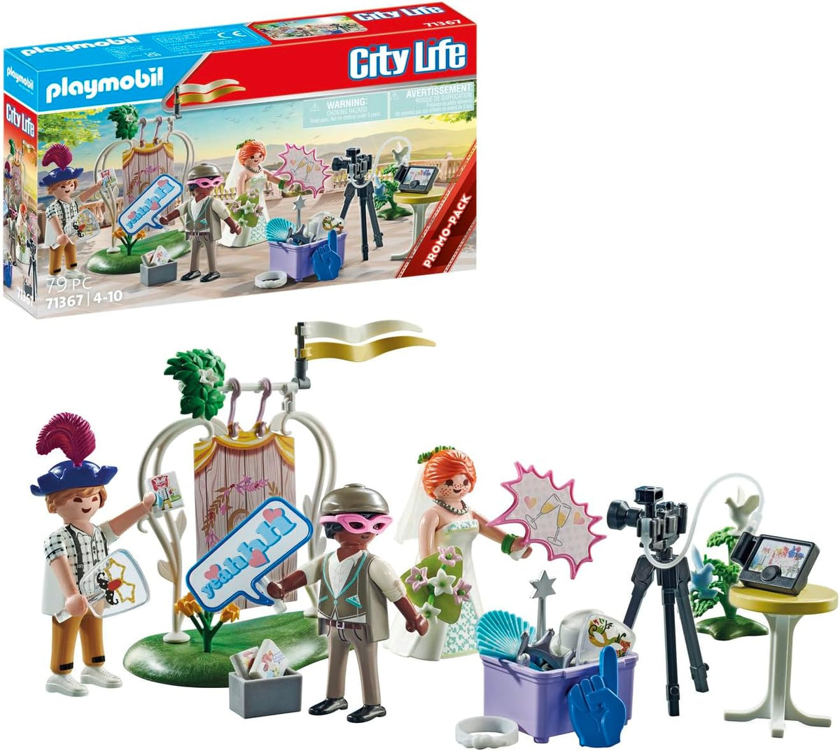 PLAYMOBIL City Life Hochzeits-Fotobox (71367)