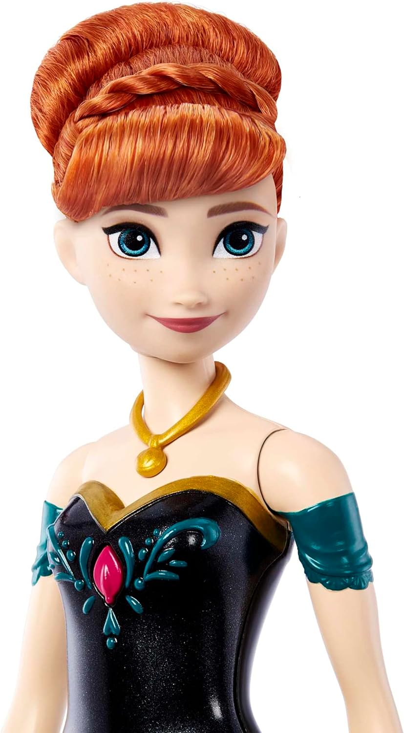 Mattel Disney Frozen Anna-Musikpuppe mit Musik - ab 3 Jahren