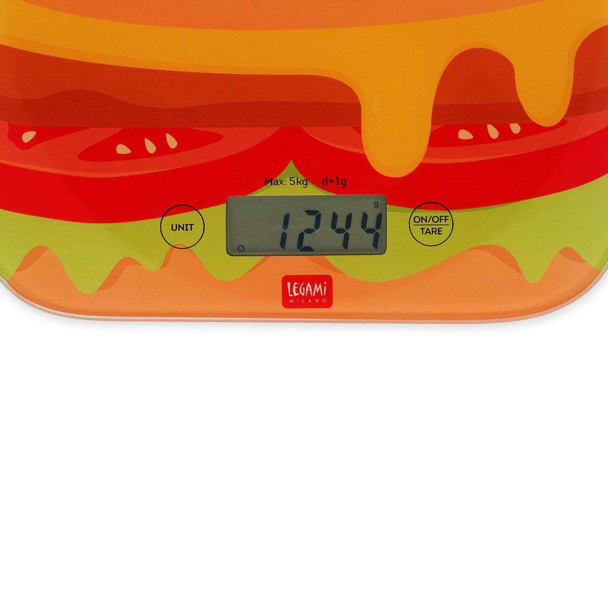 Legami Digitale Küchenwaage Teddy Bear, max. 5 kg