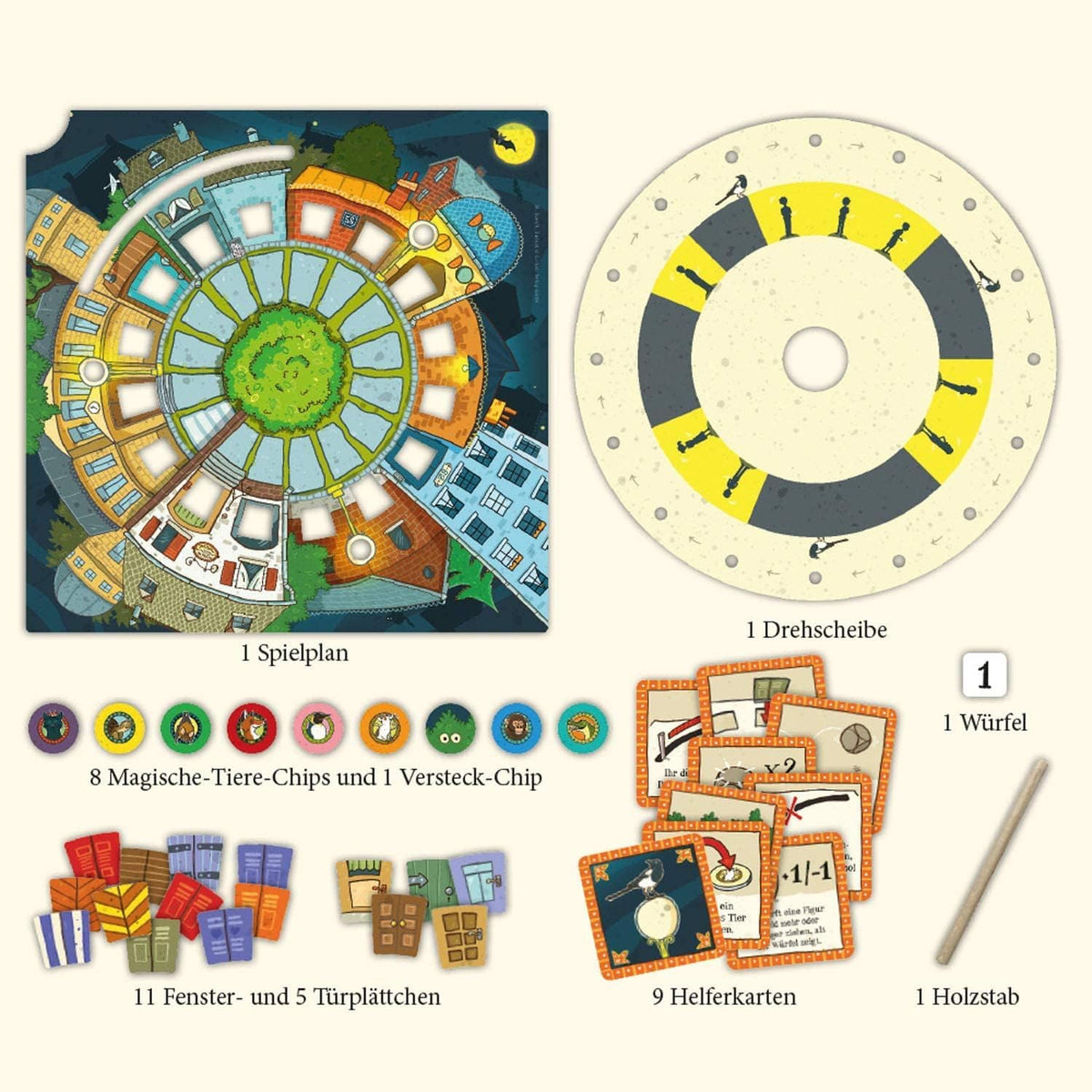 Die Schule der magischen Tiere - Nicht zu fassen! Brettspiel