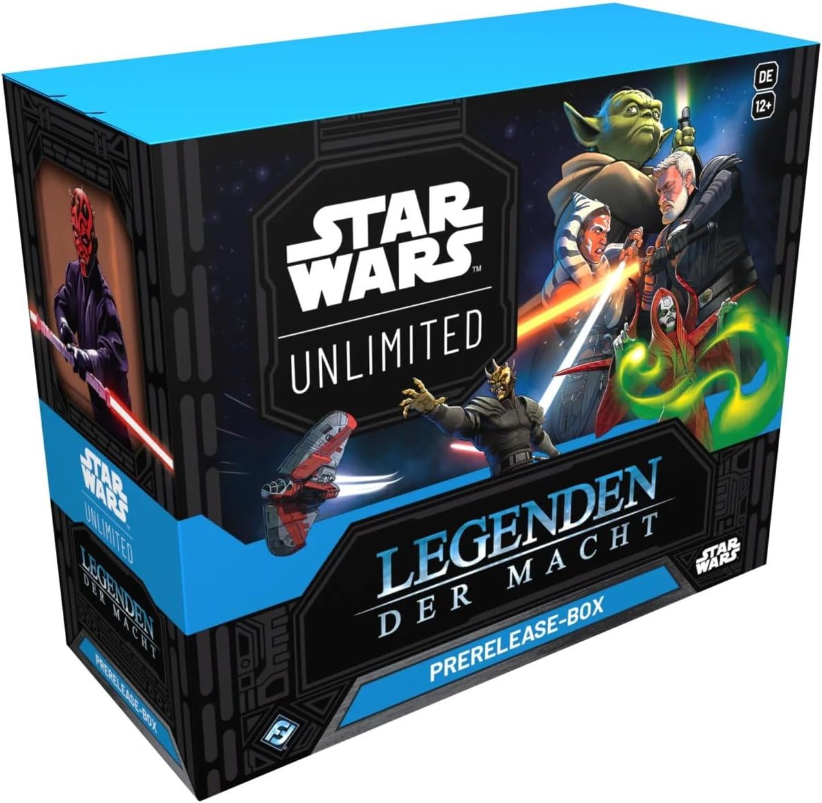 Asmodee FFG Star Wars Unlimited TCG Legenden der Macht Pre-Release Box - 6 Booster Packs