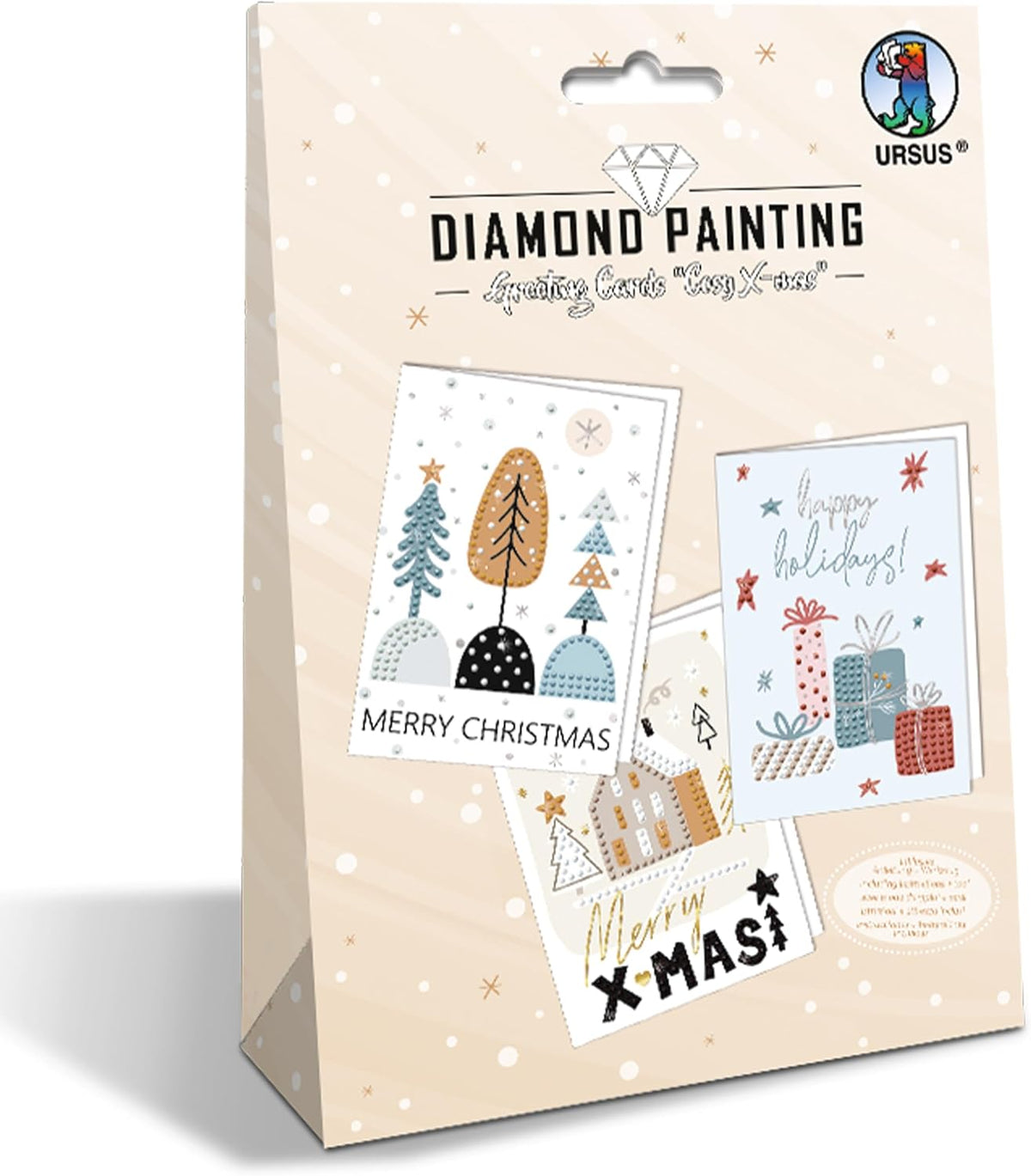 Diamond Painting Grußkarten FSC® Mix 70% (15 Stück)