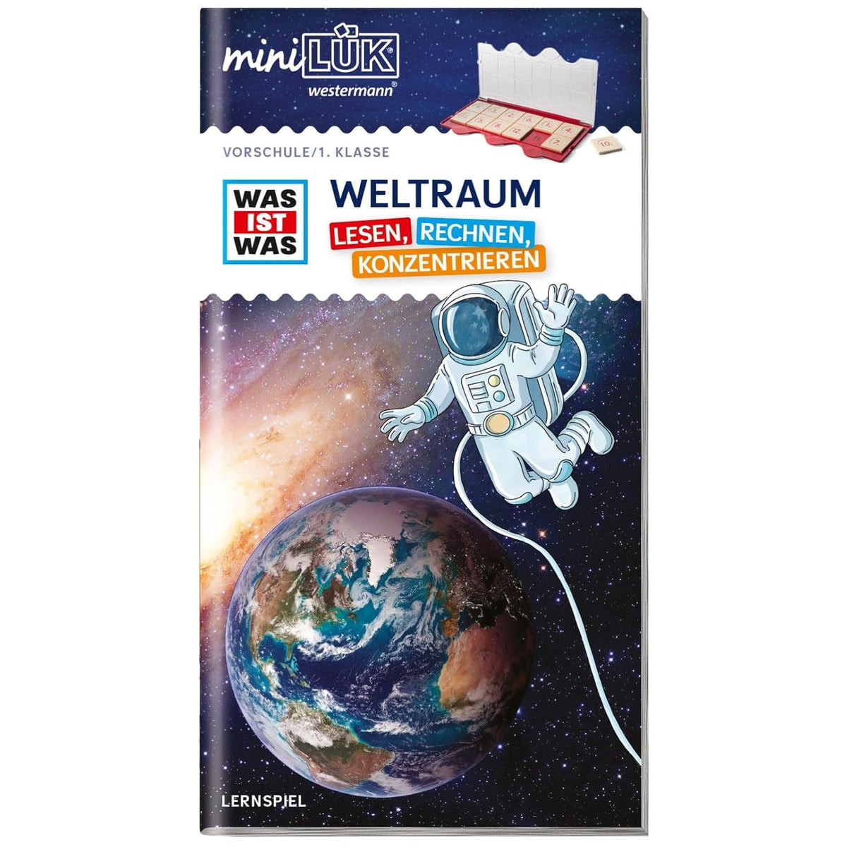 miniLÜK WAS IST WAS Weltraum - Lesen & Rechnen ab 6 Jahren