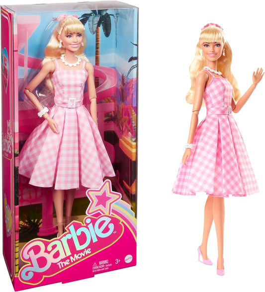 Mattel Barbie The Movie Sammlerpuppe im rosa-weißen Kleid