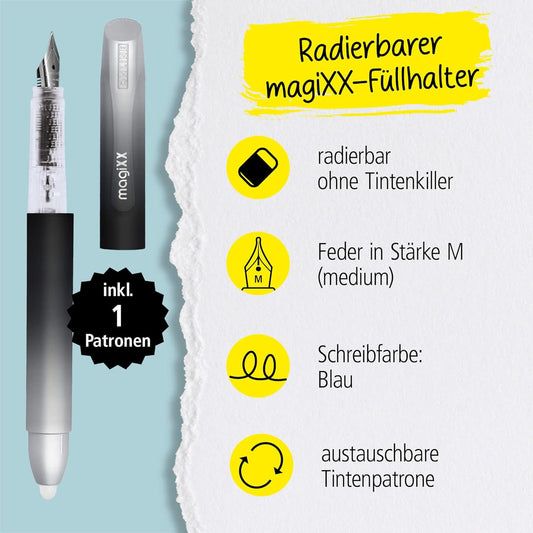 Füllhalter MagiXX Lavender - Schulfüller für Anfänger