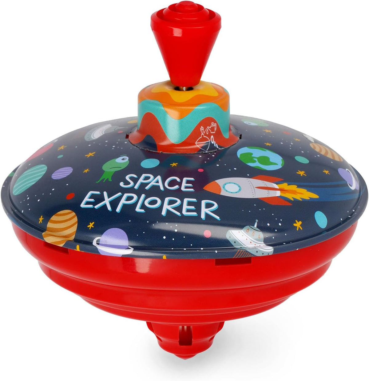 Legami Spin Me Round Metallkreisel Space, Ø13 cm