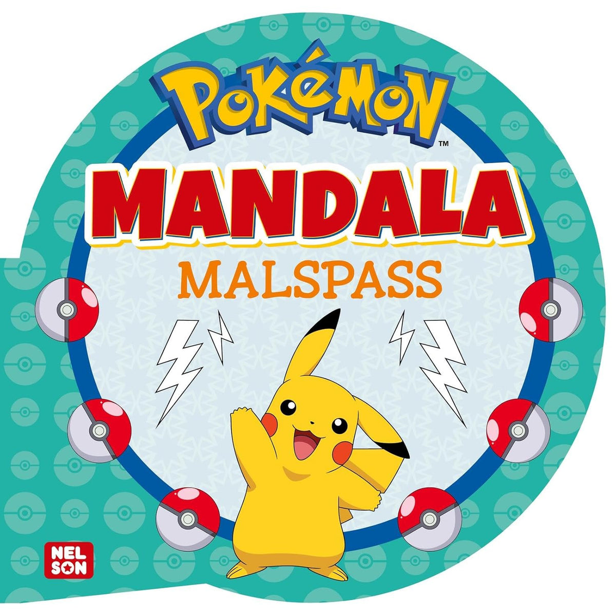 Pokémon-Mandala-Zauber – Magisches Malbuch mit Formstanzung