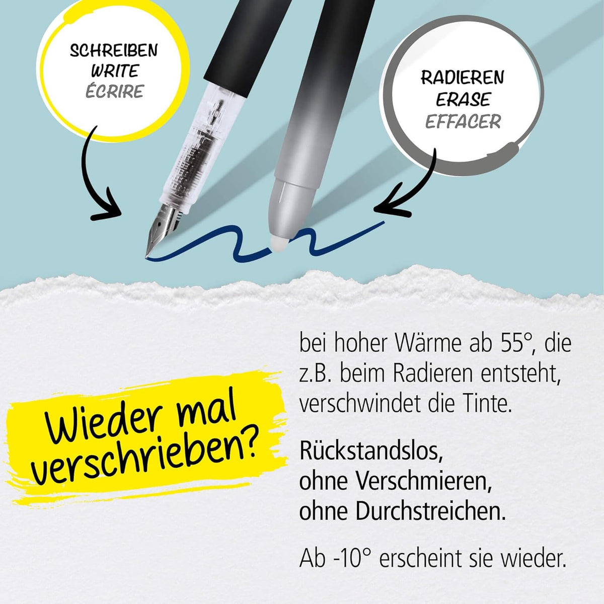ONLINE Füllhalter MagiXX Dark Shadow - Eleganter Schulfüller