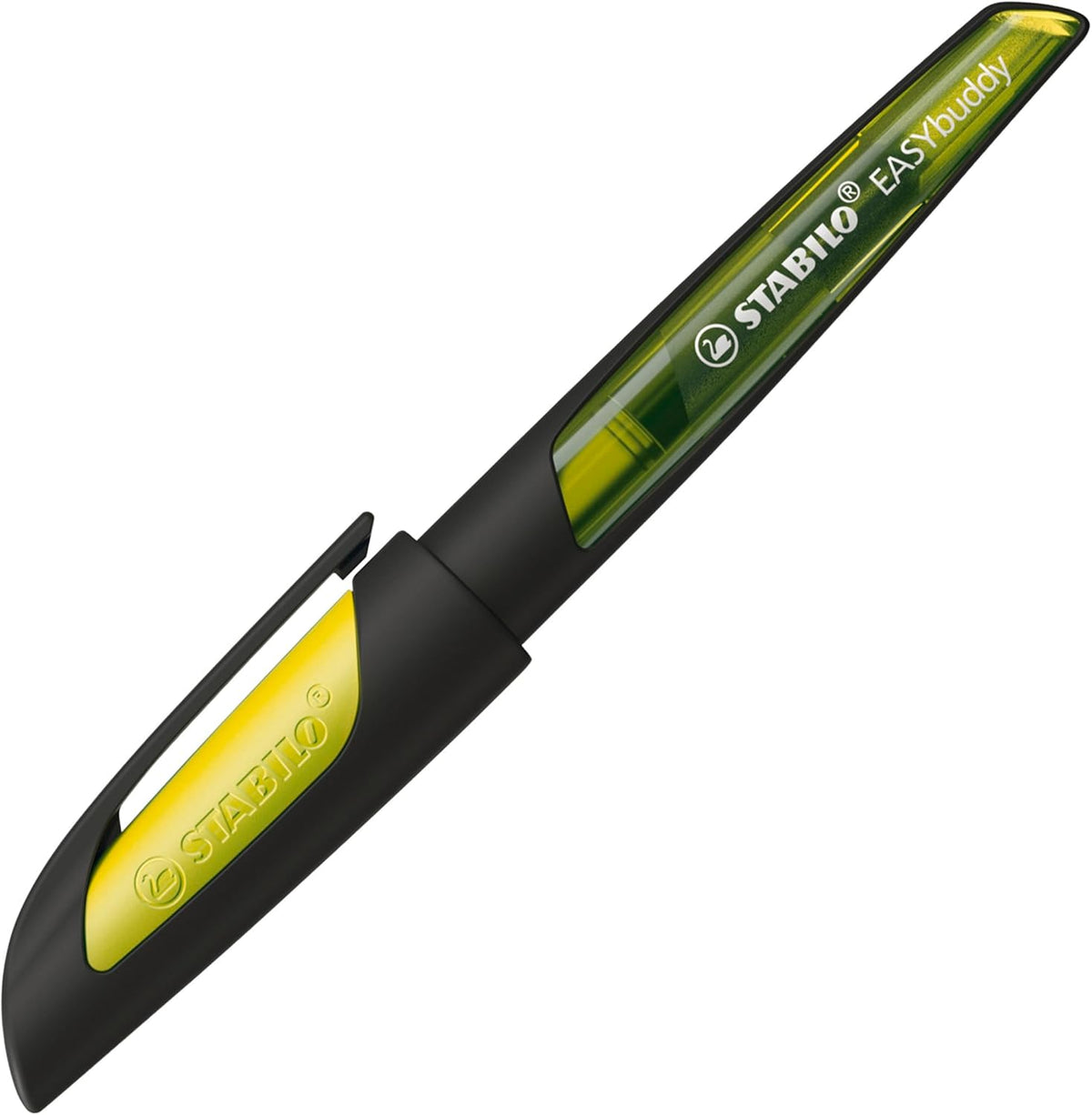 STABILO EASYbuddy Füller schwarz/limette Feder M löschbar