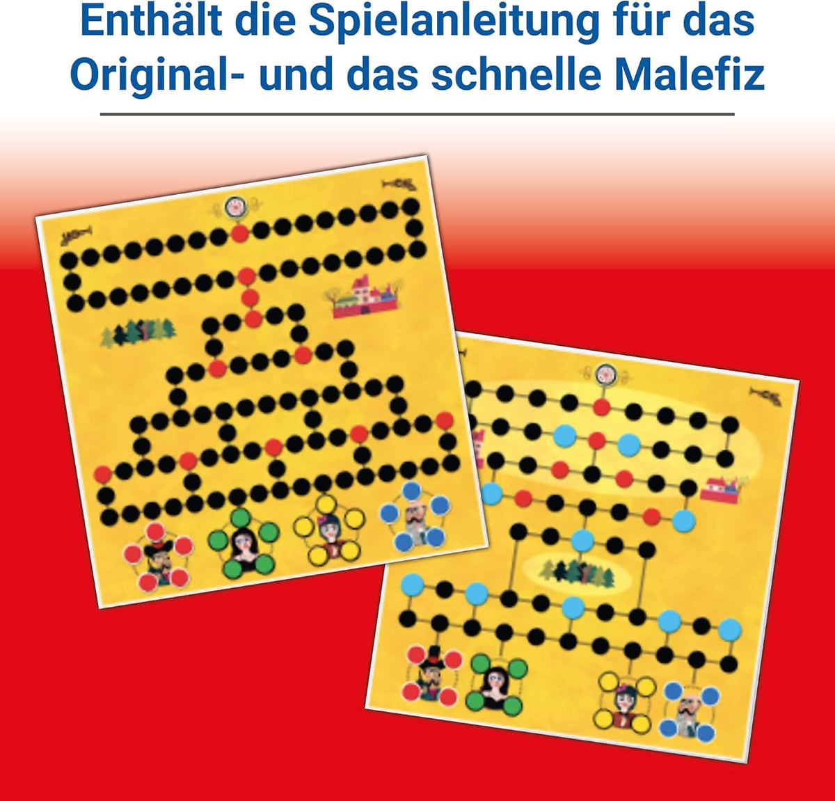 Ravensburger Malefiz - Das Original Brettspiel Klassiker