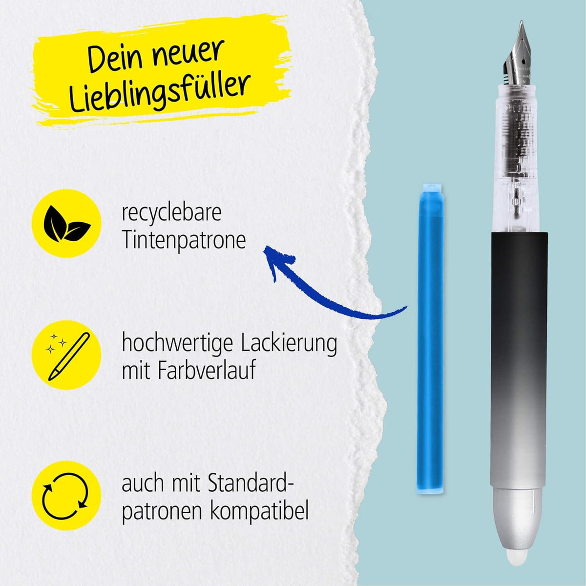 Füllhalter MagiXX Deep Ocean - Premium Schreibgerät ONLINE PEN
