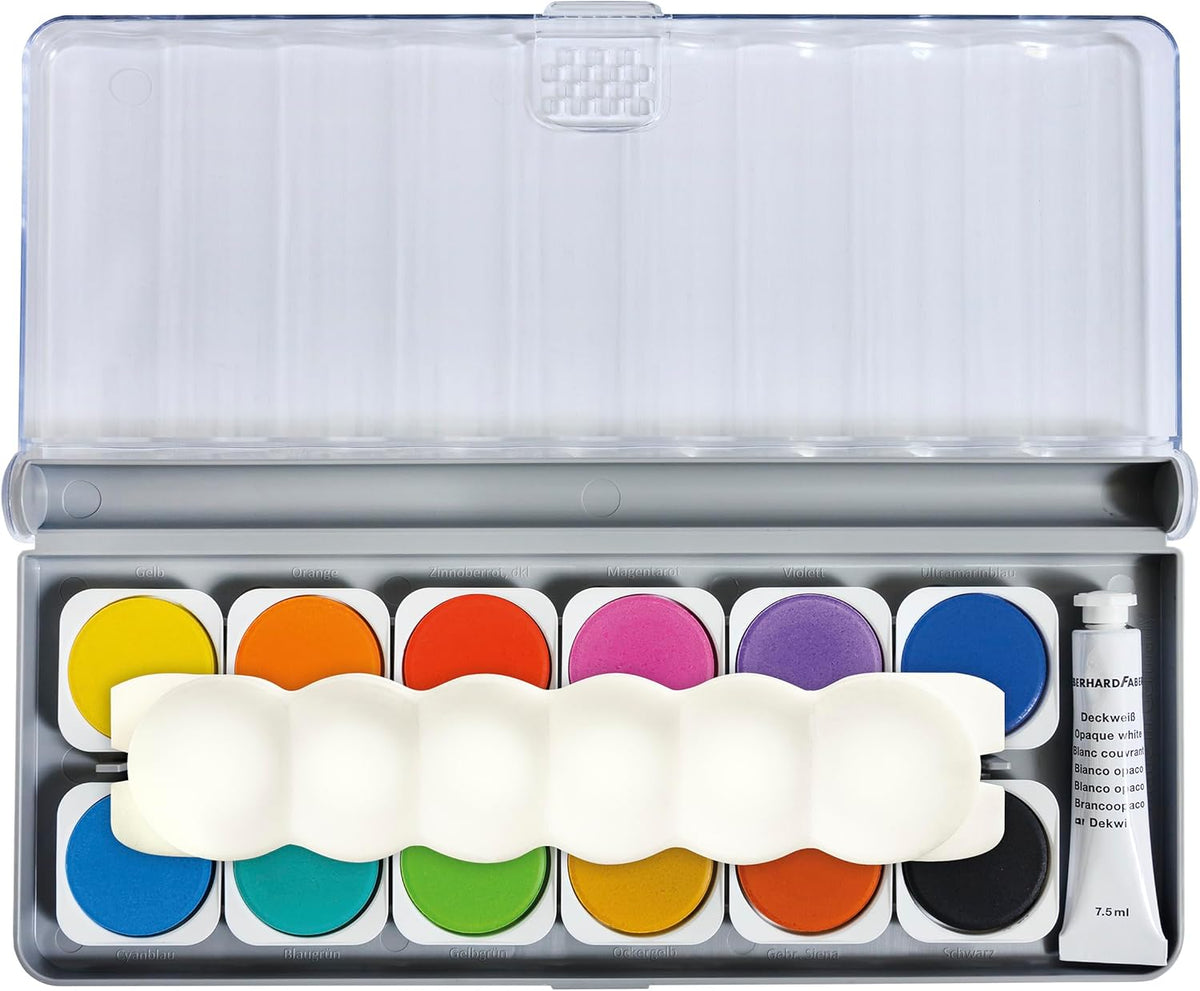 Eberhard Faber Deckfarbkasten Winner 12 Farben