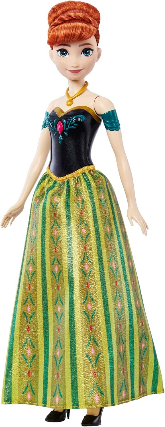 Mattel Disney Frozen Anna-Musikpuppe mit Musik - ab 3 Jahren