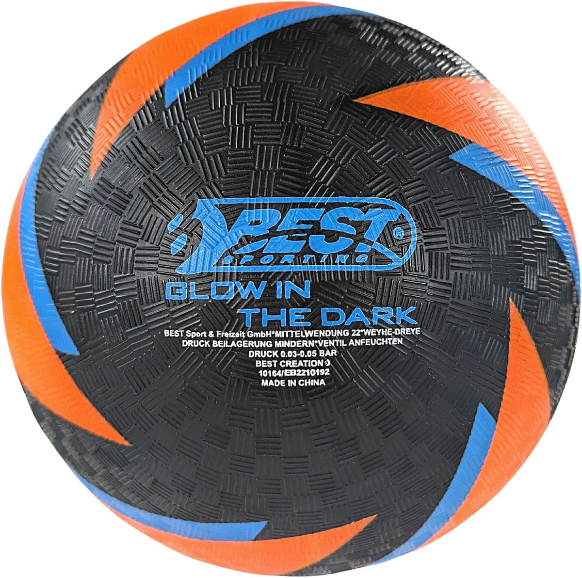 BEST SPORTING Leuchtfußball Glow in the Dark Größe 5
