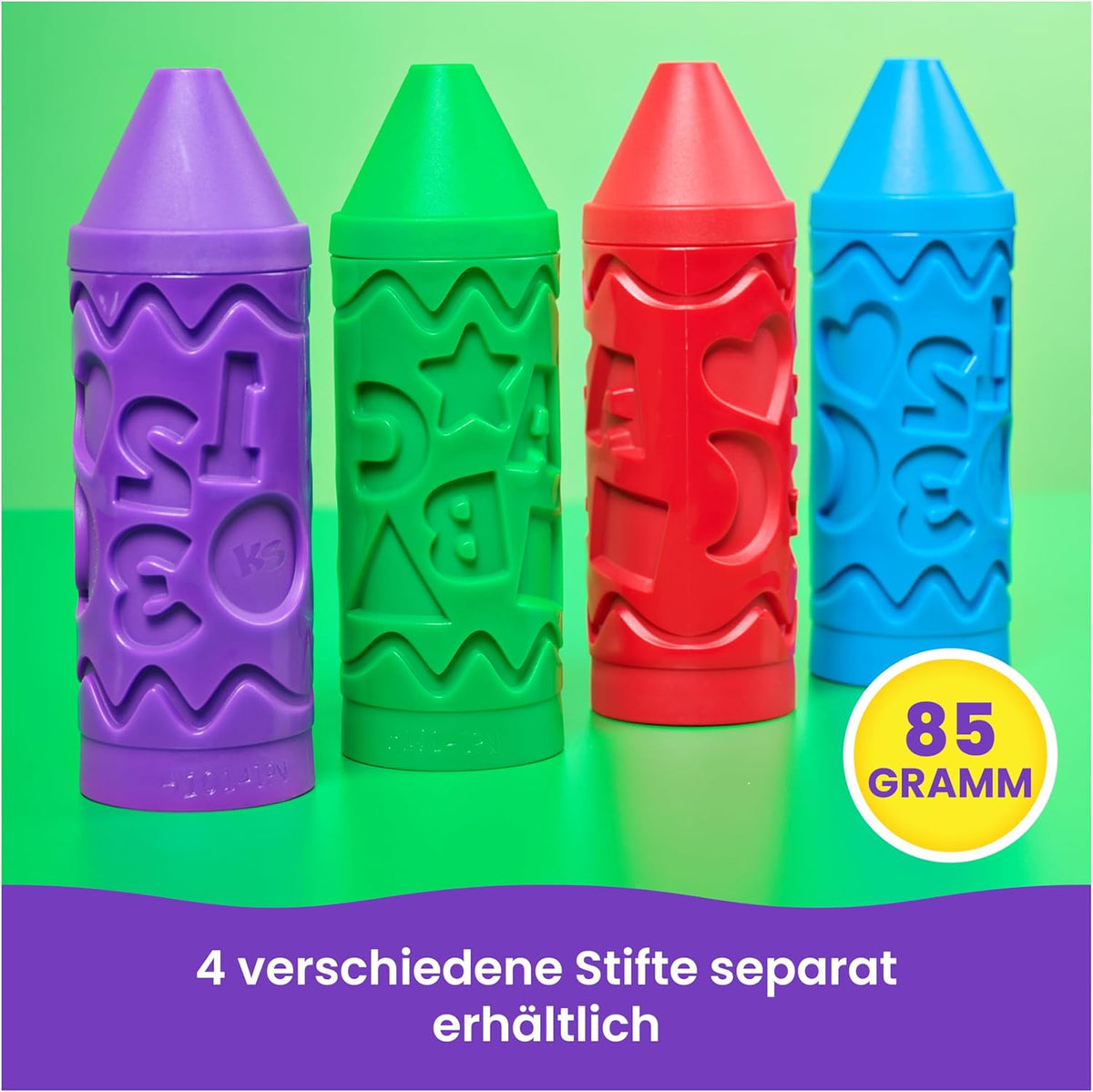 Kinetic Sand Stamp N' Roll Stift – 85 g, ab 3 Jahren
