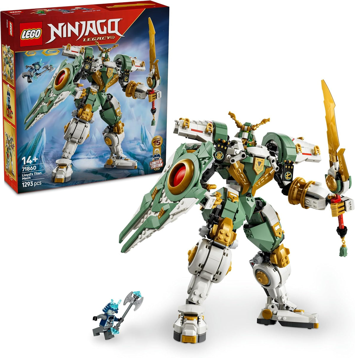 LEGO NINJAGO 15 Jahre Lloyds Titan-Mech - Jubiläum ab 14 J.
