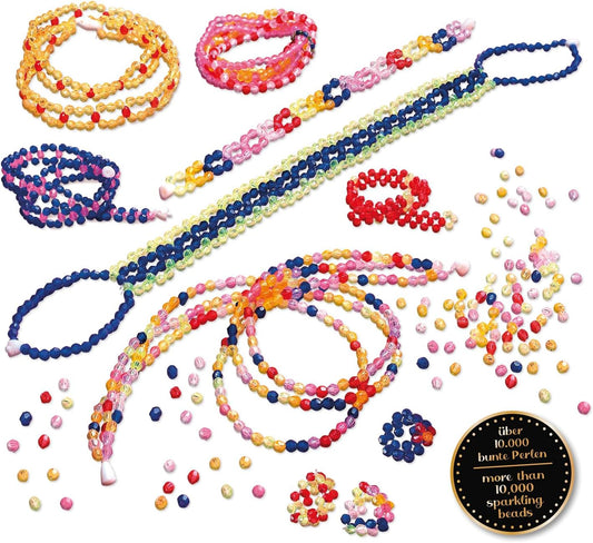 LENA Diamond Shop - 10.000 Perlen Schmuckset für Kinder ab 8