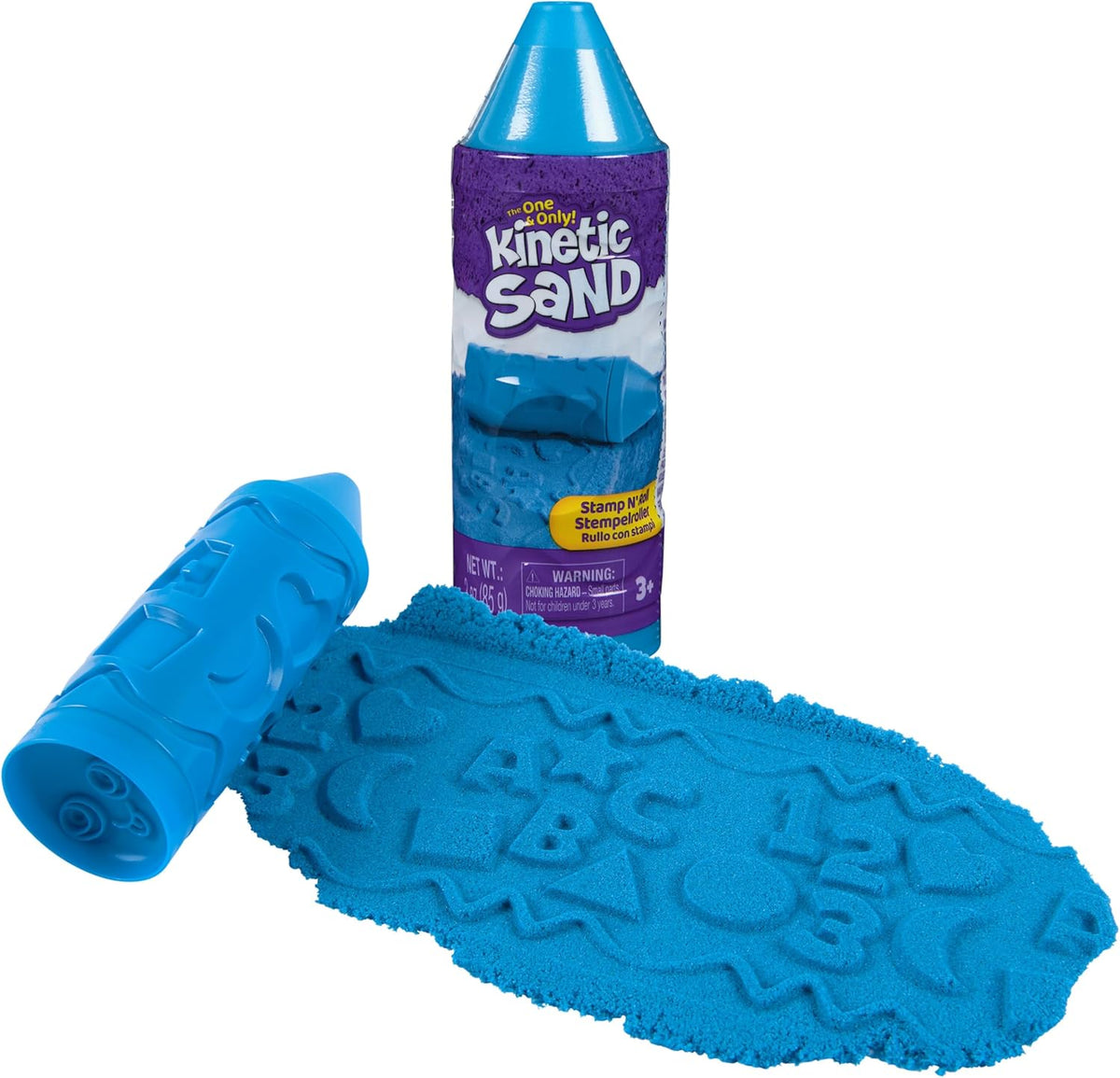 Kinetic Sand Stamp N' Roll Stift – 85 g, ab 3 Jahren
