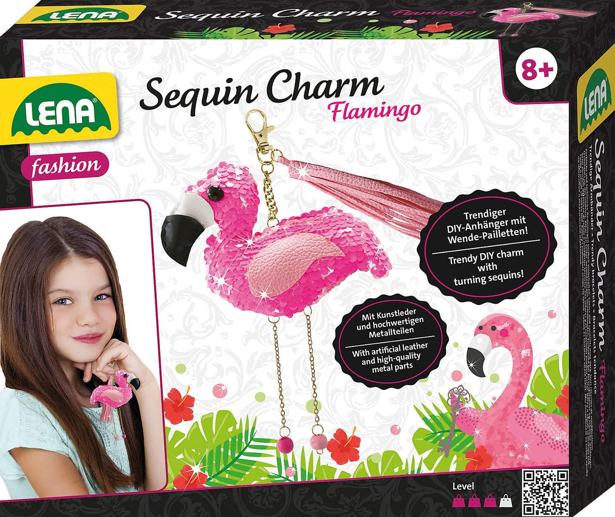 Lena Bastelset Sequin Charm