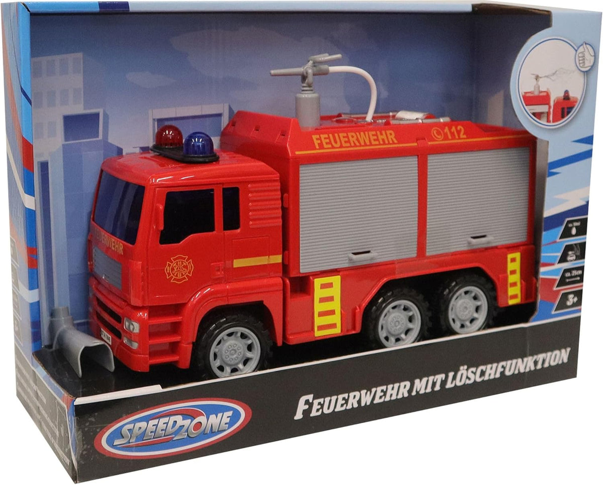 Speedzone Feuerwehr mit Löschfunktion & Friktion