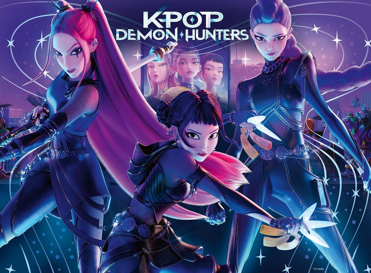 Ravensburger KPop Demon Hunters Puzzle Rumi, Mira & Zoey 300 XXL